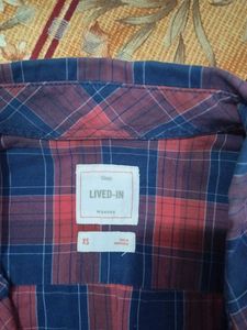 Red &amp; Blue Plaid Shirt