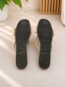 Cute Bow Flat Sandals