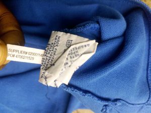 Ralph Lauren Blue Polo Shirt with Logo