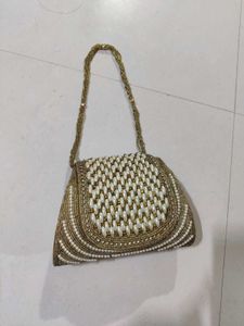 Exquisite Beaded Clutch Bag