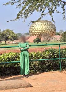 Elegant Green Combo of top and pant