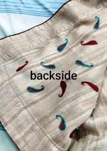 Pure Ghicha Tussar Silk Saree