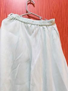 Girls crop top with plazzo and jacket