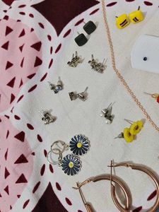Jewellery Set Collection(23earrings1chain)