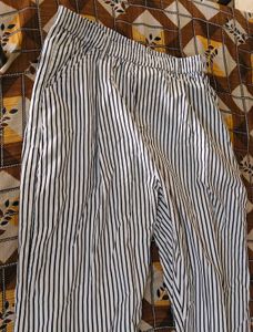 Striped High-Waisted Pant For men and women