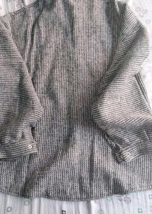 Stylish Striped Button-Up Blouse