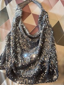Sparkling Sequin Y2k Top