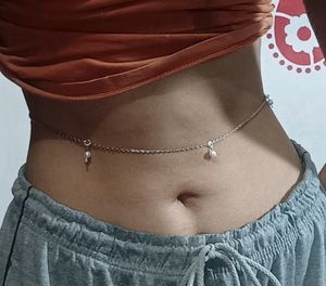 Y2k Simple Waist Chain