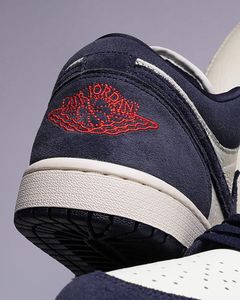 Air Jordan 1 Low Navy White