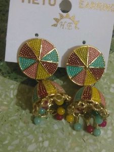 Colorful Statement Earrings