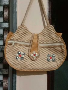 Hand Made Beg Looking Jhut Material