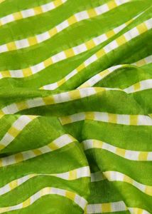 Green Bandhani Cotton Kurti