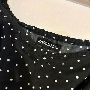 polka dot dress