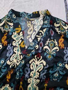 Patterned Top With Plazoo (Cord Set)