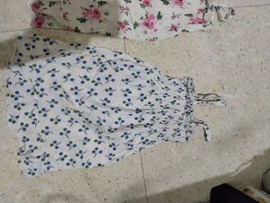 Floral Print Palazzos - Set of 2