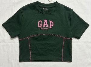 Trendy Green Crop Top