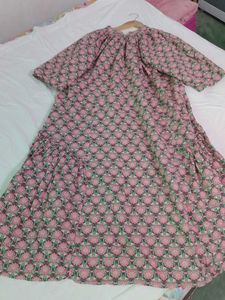 Boho Floral Print Kurta