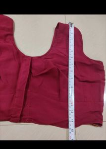 Elegant Maroon Embroidered Saree