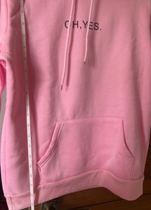 Pink 'OH YES' Hoodie - Size M