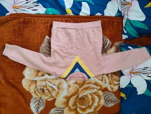 Girls Pink Graphic T-Shirt