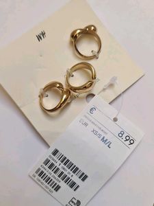 Solid H&M Gold Ring Set