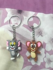 Tom & Jerry Keychains - Set