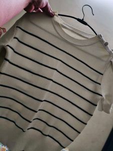 Classic Striped Knit Top