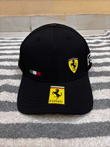 Ferrari Vintage Premium Unisex BB Black Cap