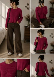 knit Pullover Sweater❤️