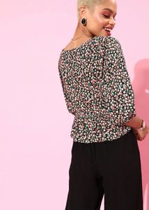 Floral Print Top