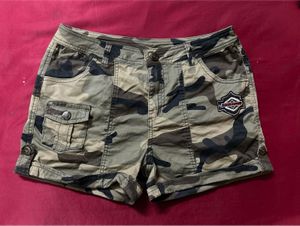 Camo Cargo Shorts