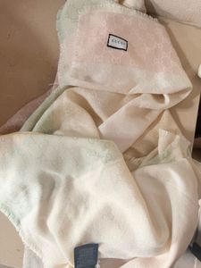Gucci GG Monogram Scarf 100% Authentic