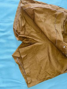 Women's Brown Utility Skort