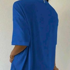 Blue Graphic T-S