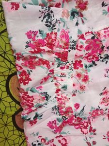 Floral Off-Shoulder Co-ord Set