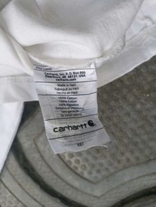 Carhartt White Pocket T-Shirt