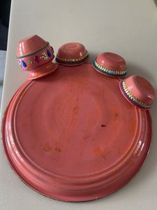 Decorative Pooja Thali Set