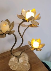Lotus Flower Candle Holder
