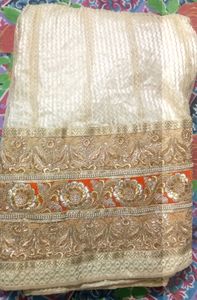 Net Embroidered Lehenga