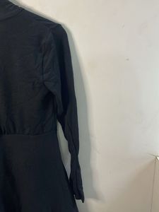 Black Cardigan with Belt
