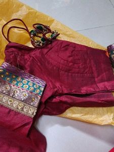 Vibrant Green Saree with Embellished Border