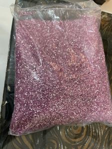 Pink Seed Beads