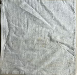 45x45 White &amp; Pink Designer Cushion Cover