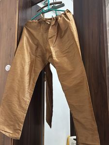 Golden Silk Salwar Pants
