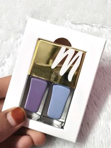MyGlamm Nail Polish Duo Wine tasting
