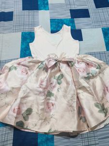 Floral Girl's Party Dress