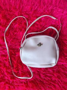 Cute Pink Bee mini Crossbody Bag