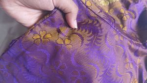 Beautiful Purple Silk Blouses..set of two