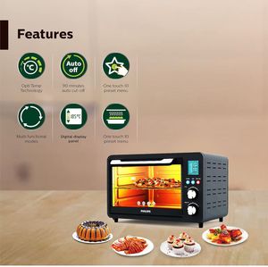 Philips HD6975/00 Digital Oven Toaster Grill, 25 L