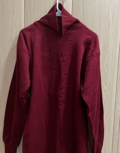 Maroon Turtleneck Top